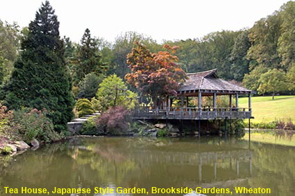 Tea House, Japanese Style Garden, Brookside Gardens, Wheaton, MD, USA