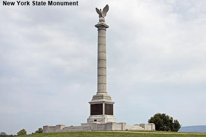 New York State Monument, Antietam National Battlefield, Sharpsburg, MD, USA