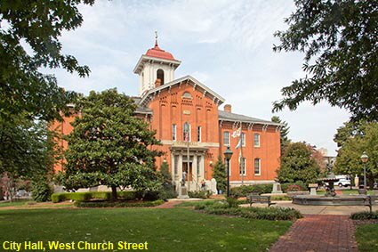 City Hall (1862), W Church St, Frederick, MD, USA
