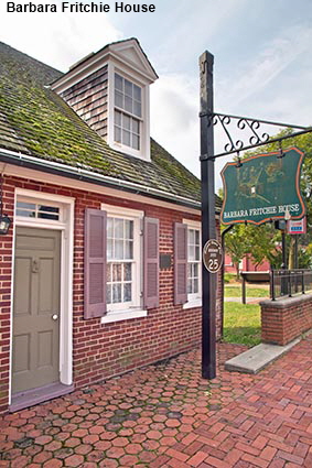 Barbara Fritchie House, Frederick, MD, USA