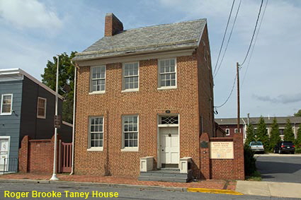 Roger Brooke Taney House, Frederick, MD, USA