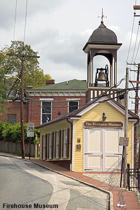 Firehouse Museum, Main St & Church St, Ellicott City, MD, USA