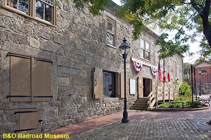 B&O Railroad Museum, Ellicott City, MD, USA