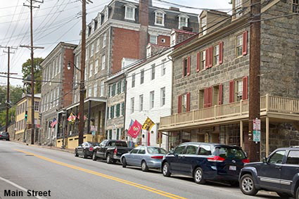 Main Street, Ellicott City, MD, USA