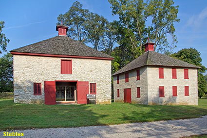 Stables, Hampton National Historic Park, MD, USA