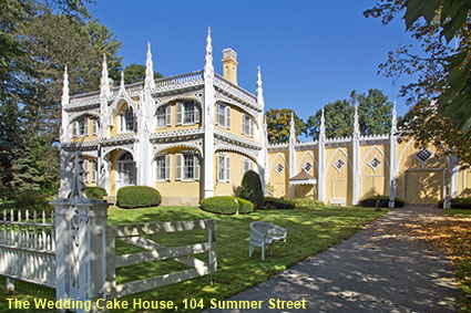 The Wedding Cake House, 104 Summer Street, Kennebunk, ME, USA