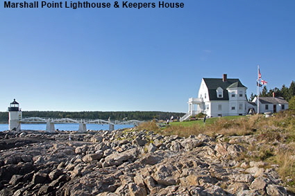 Marshall Point Lighthouse & Keepers House, ME, USA