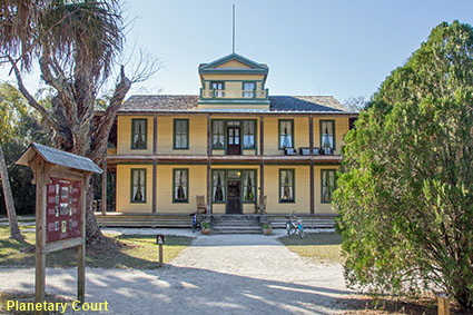 Planetary Court, Koreshan SHP, Estero, FL, USA