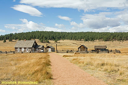 Hornbek Homestead, Florissant Fossil Beds NM, CO, USA
