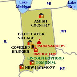 Indiana Minimap Indiana Minimap