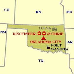 Oklahoma Minimap
